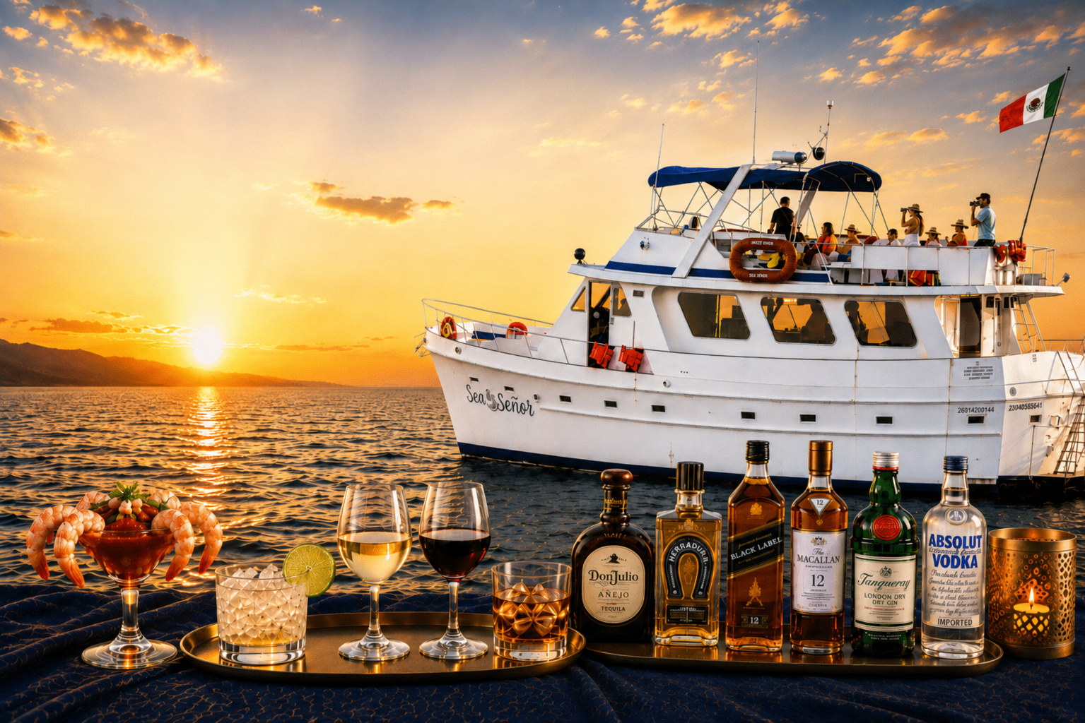 Sea Señor Sunset Cruise in Puerto Peñasco